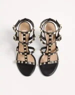 Valentino Rockstud Ankle Strap Sandal 90 Mm - Image 5